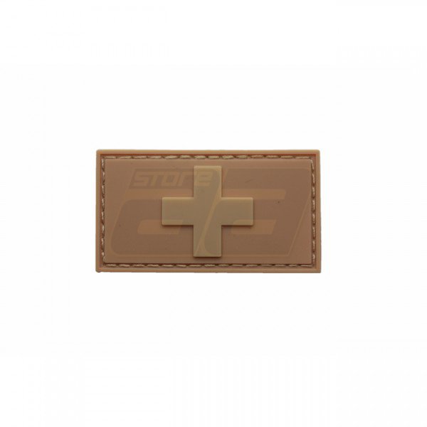 Pitchfork Swiss Flag Patch - Tan