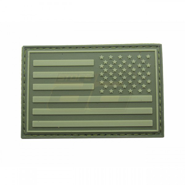 Pitchfork US Right IFF Flag Patch - Olive