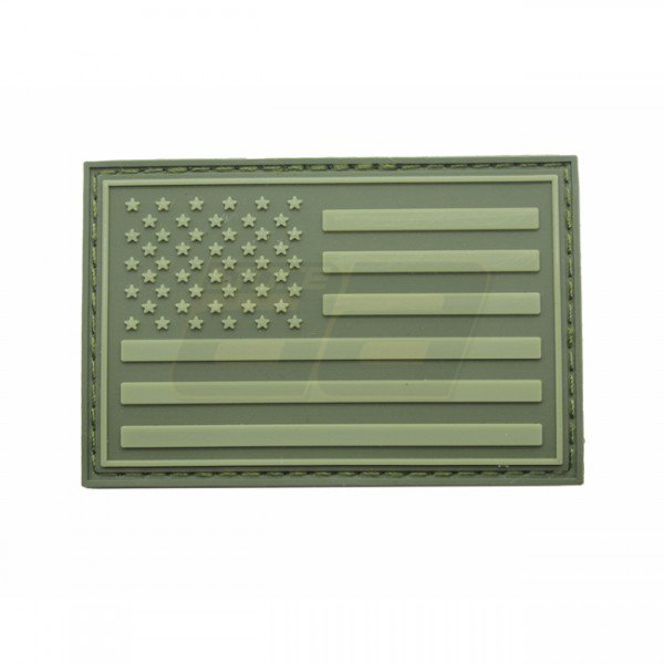 Pitchfork US Left IFF Flag Patch - Olive