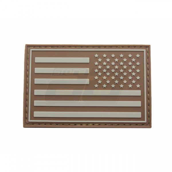 Pitchfork US Right IFF Flag Patch - Tan