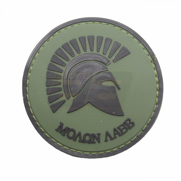 Pitchfork Molon Labe Patch - Olive