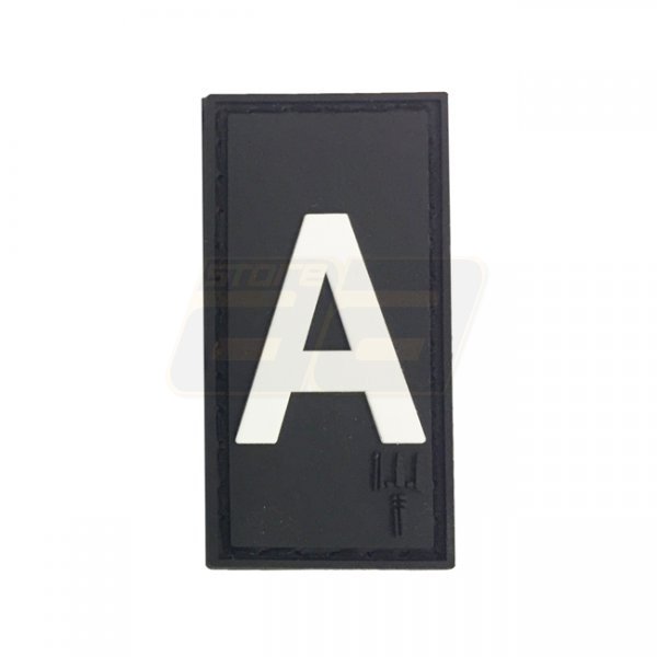 Pitchfork Letter A Patch - Black