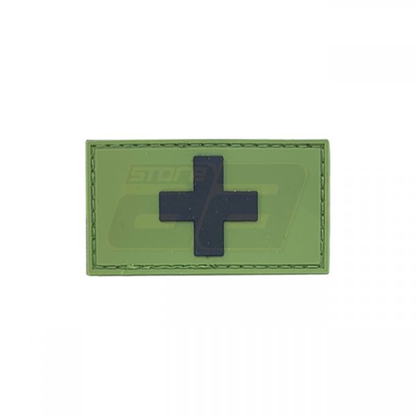 Pitchfork Swiss Flag Patch - Green