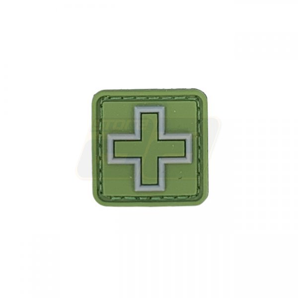 Pitchfork Medic Cross Patch - Green