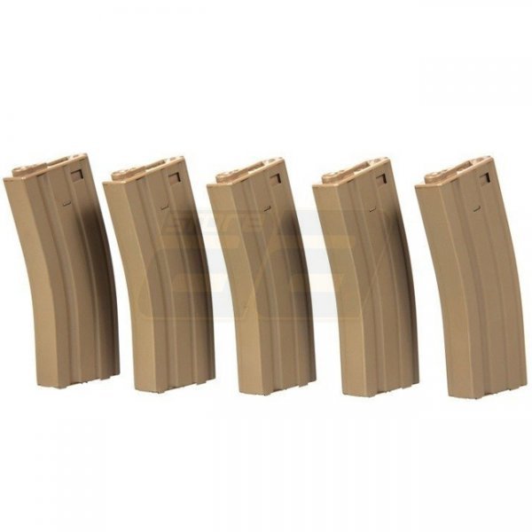 Specna Arms M4 300rds Metal Magazine Set - Tan