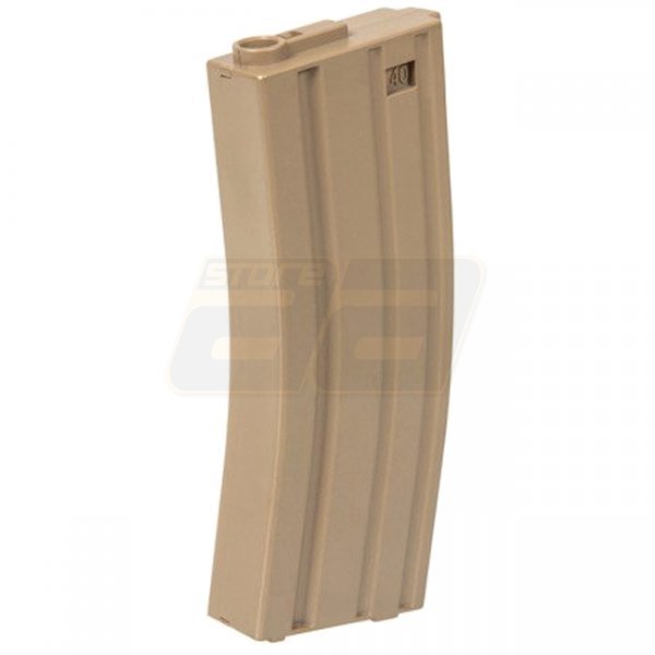 Specna Arms M4 140rds Polymer Magazine - Tan