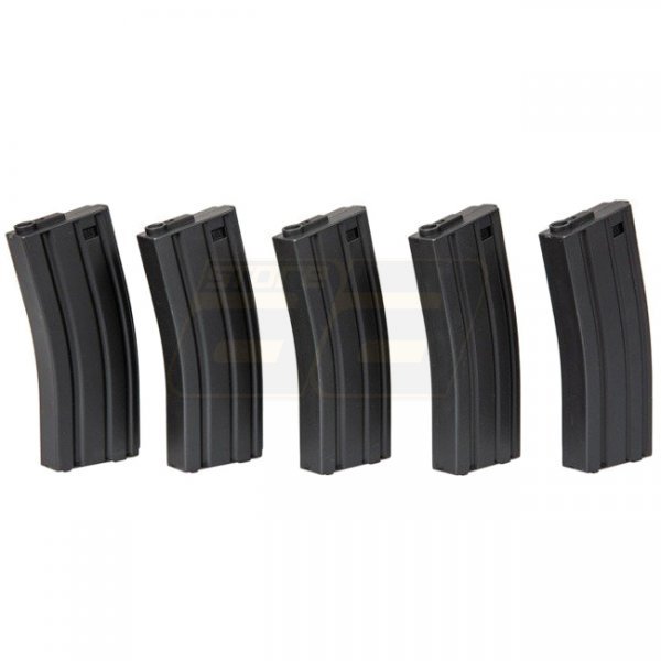 Specna Arms M4 140rds Polymer Magazine Set - Black