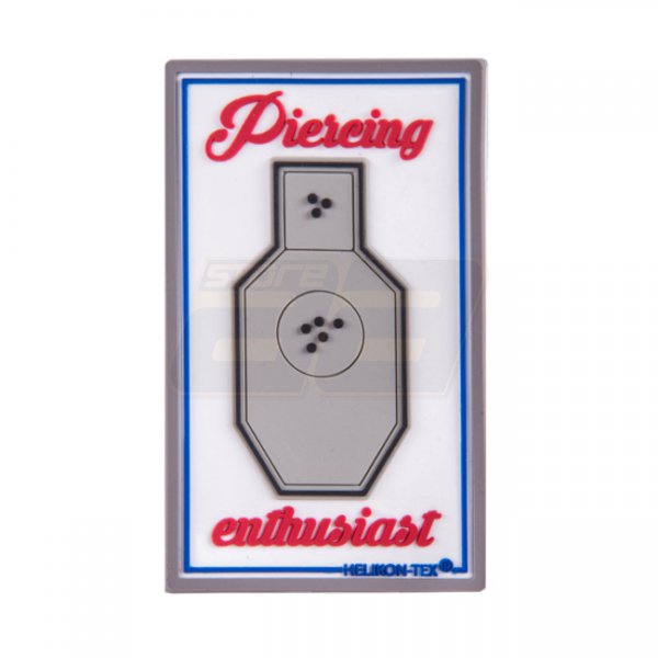 Helikon-Tex Piercing Enthusiast PVC Patch - White