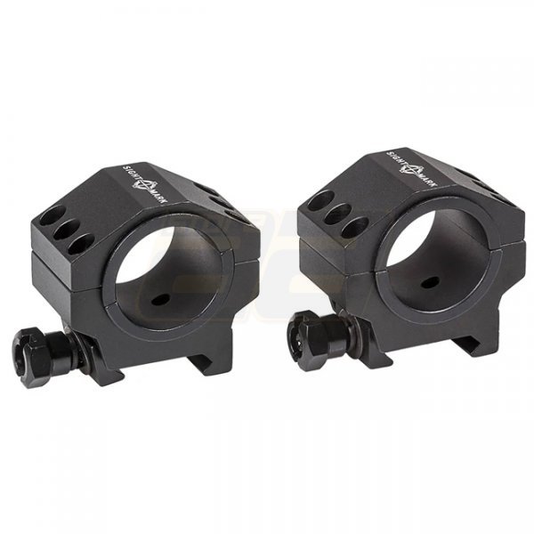 Sightmark Tactical Mounting Rings 30mm & 1 Inch - Low Height