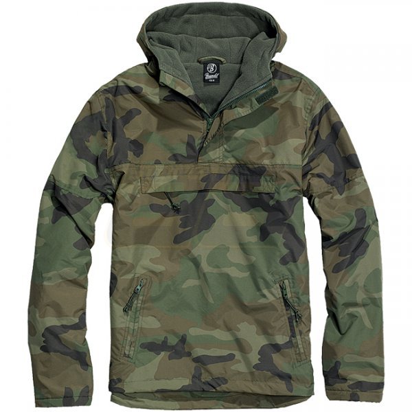 Brandit Windbreaker - Woodland - XL