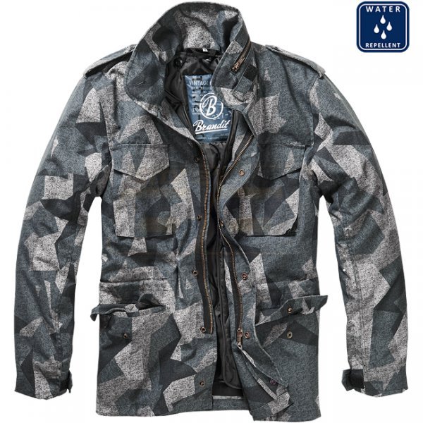 Brandit M65 Fieldjacket Classic - Night Camo Digital - S