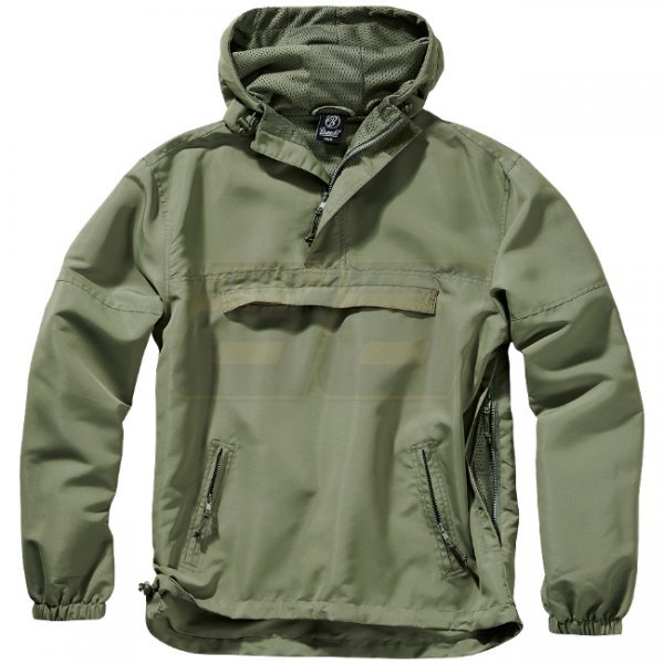 Brandit Summer Windbreaker - Olive - XL