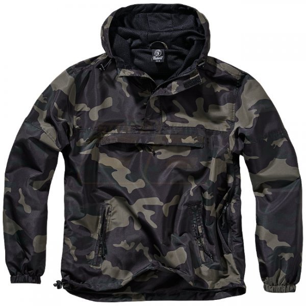 Brandit Summer Windbreaker - Dark Camo - L