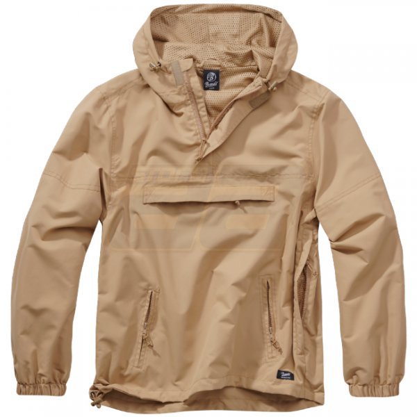 Brandit Summer Windbreaker - Camel - M