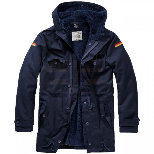 Brandit BW Parka Flag - Navy - L