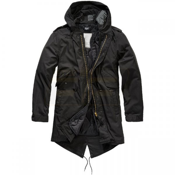 Brandit M51 US Parka - Black - M