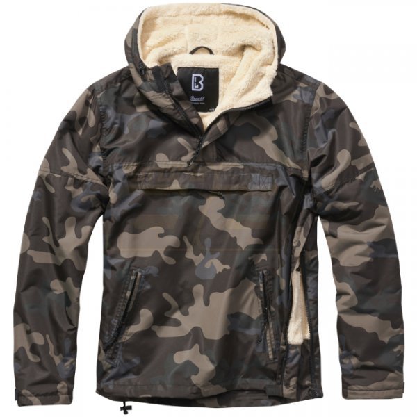 Brandit Windbreaker Sherpa - Dark Camo - 5XL