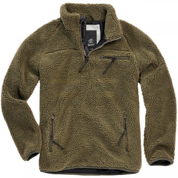 Brandit Teddyfleece Troyer - Olive - L