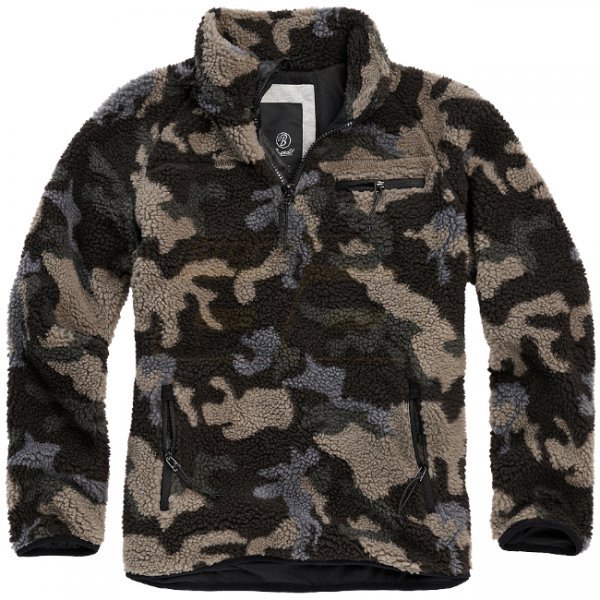 Brandit Teddyfleece Troyer - Dark Camo - L