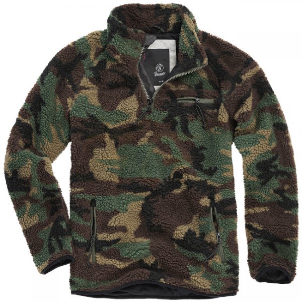 Brandit Teddyfleece Troyer - Woodland - XL