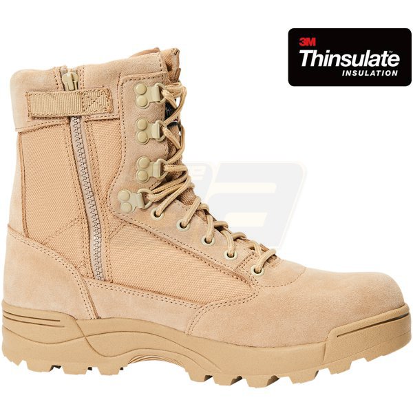 Brandit Zipper Tactical Boots - Camel - 41