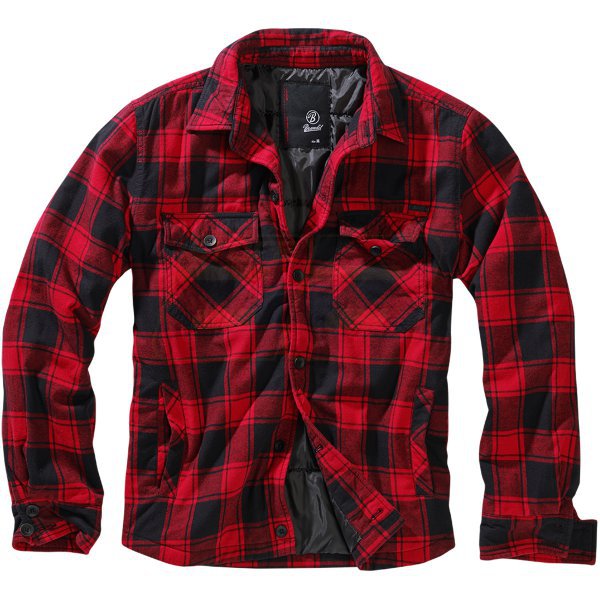 Brandit Lumberjacket - Red / Black - 2XL