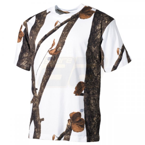 MFH US T-Shirt - Hunter Snow - L