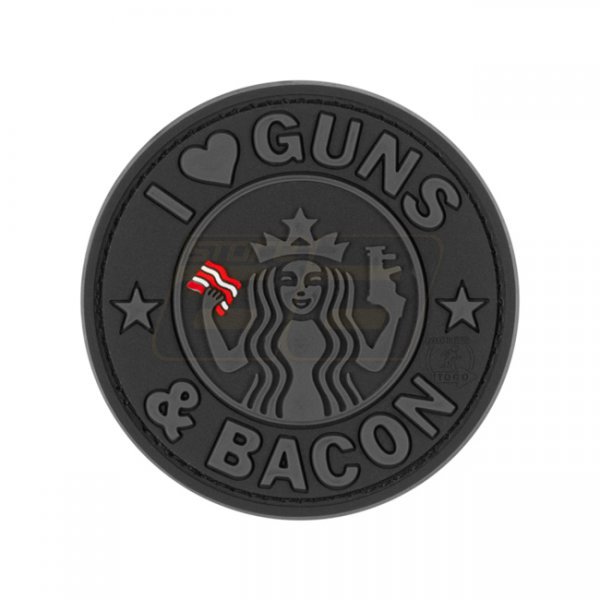 JTG Guns and Bacon Rubber Patch - Blackops