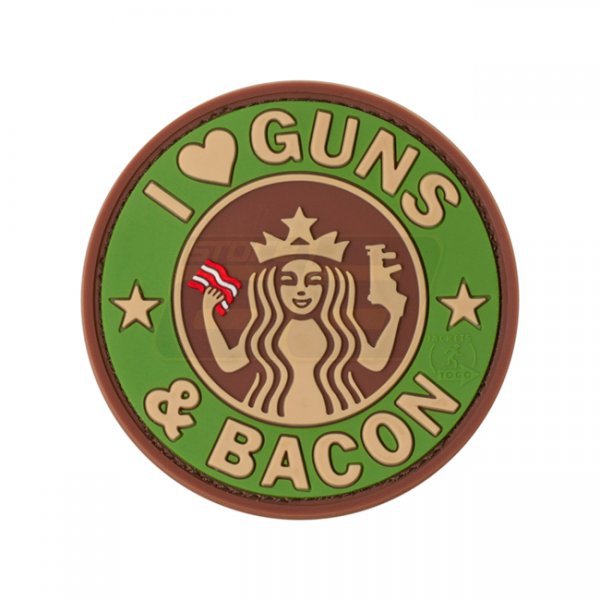 JTG Guns and Bacon Rubber Patch - Multicam