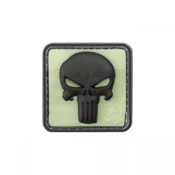 JTG Punisher Rubber Patch - Glow Back