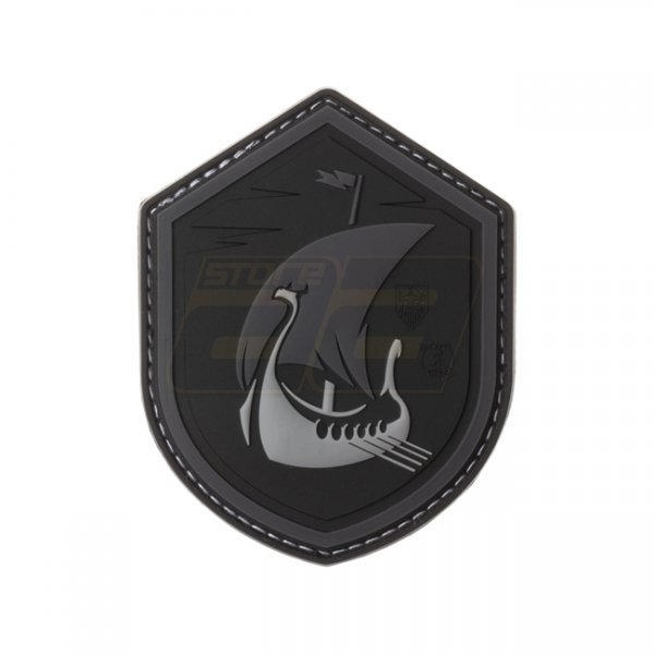 JTG Viking Dragonboat Rubber Patch - Blackops