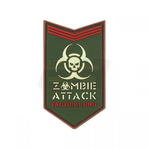 JTG Zombie Attack Rubber Patch - Multicam