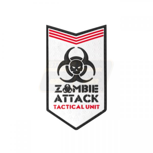 JTG Zombie Attack Rubber Patch - White