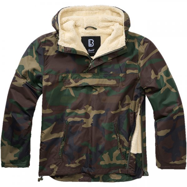 Brandit Windbreaker Sherpa - Woodland - XL