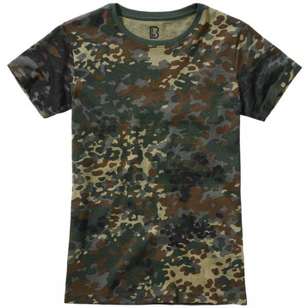 Brandit Ladies T-Shirt - Flecktarn - 2XL