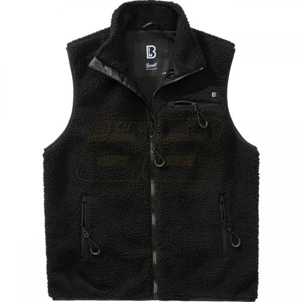 Brandit Teddyfleece Vest Men - Black - 4XL