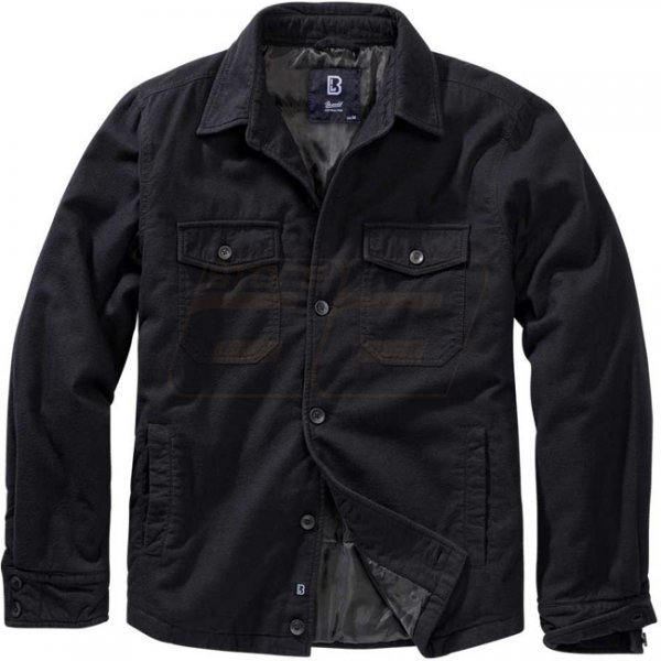 Brandit Lumberjacket - Black - S