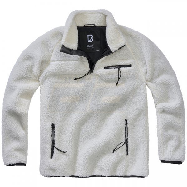 Brandit Teddyfleece Troyer - White - M