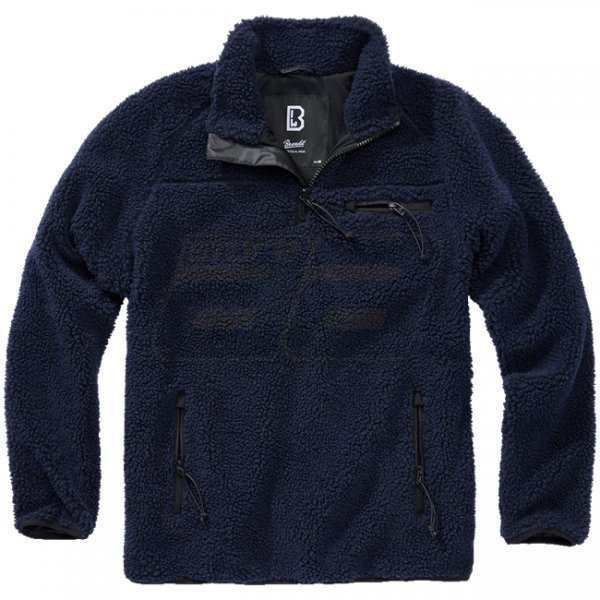 Brandit Teddyfleece Troyer - Navy - M