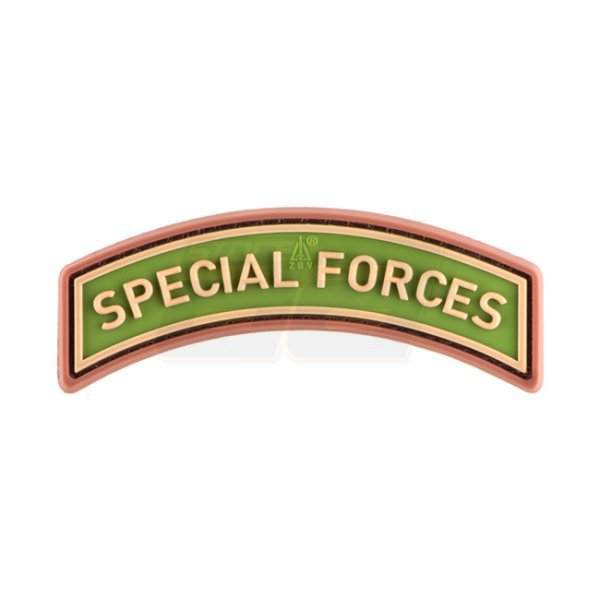 JTG Special Forces Tab Rubber Patch - Multicam