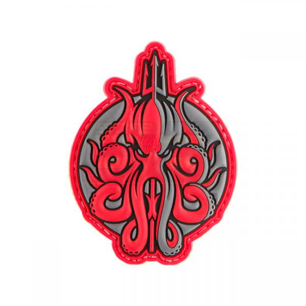 JTG Release the Kraken Rubber Patch - Red