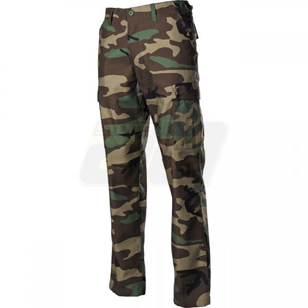 MFH US Combat Pants - Woodland - M