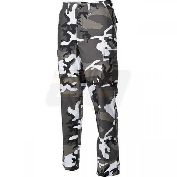 MFH US Combat Pants - Urban Camo - L