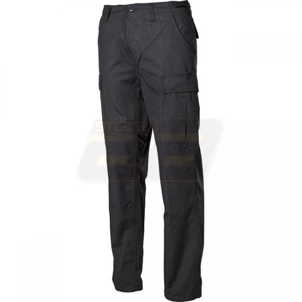 MFH BDU Combat Pants Ripstop - Black - S