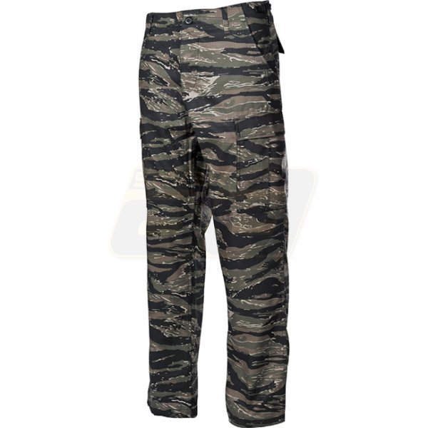 MFH BDU Combat Pants Ripstop - Tiger Stripe - M