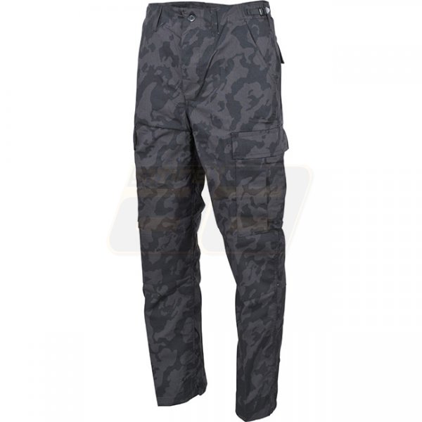 MFH BDU Combat Pants Ripstop - Night Camo - XL