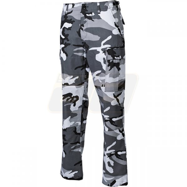 MFH BDU Combat Pants Ripstop - Urban Camo - S