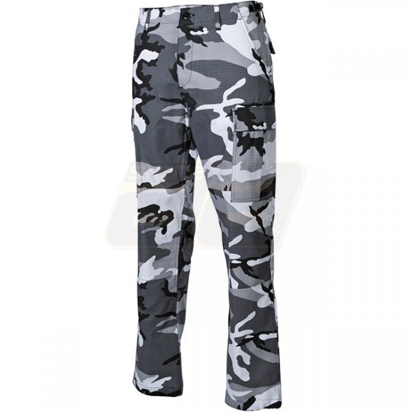 MFH BDU Combat Pants Ripstop - Urban Camo - 2XL