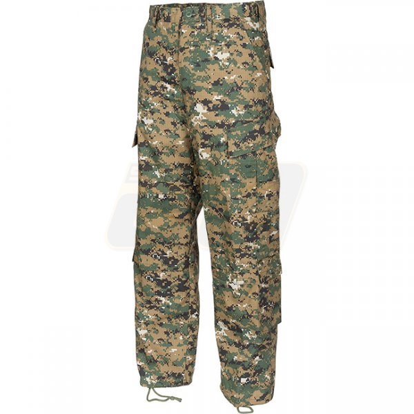 MFH US ACU Field Pants Ripstop - Digital Woodland - S