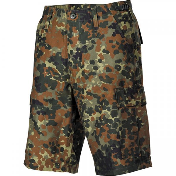 MFH BW Bermuda Shorts Side Pockets - Flecktarn - XL